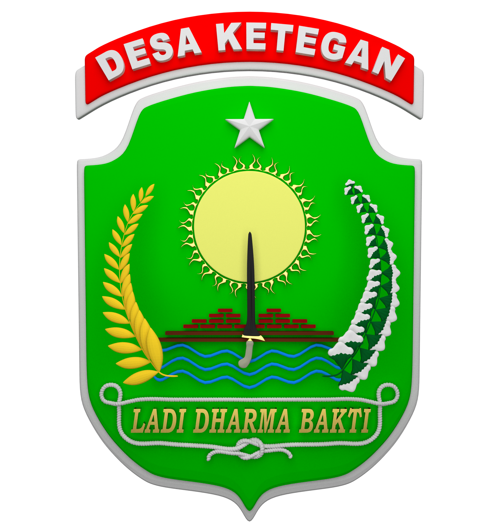 Arti Logo Desa Ketegan